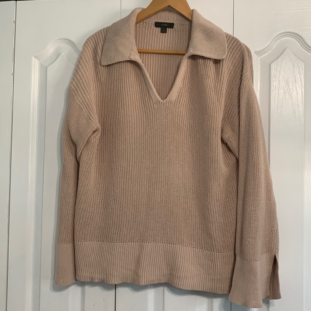 J Crew Polo Soft Sweater